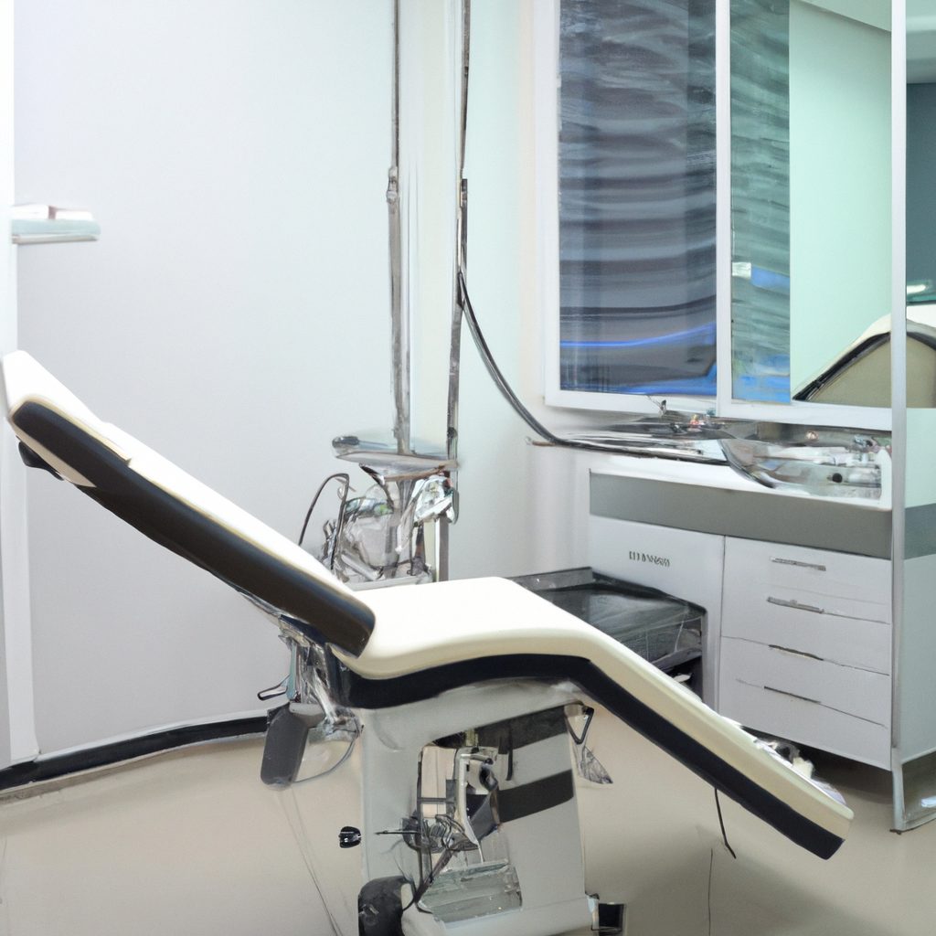 A modern clinic with advanced technology.